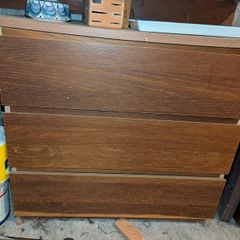 Chest of drawers and bedside locker
