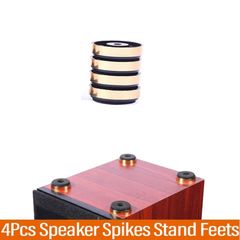 4pcs HIFI Audio Speaker Amplifier Anti-shock Absorber Feet Pads Isolation Stand Crab Claw Clamp Bracket For Camera Tripods