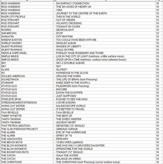 Gary Numan - Batch Of Vinyl Records + Hundreds More