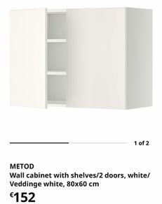 IKEA Metod wall unit fully assembled