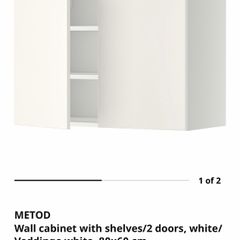 IKEA Metod wall unit fully assembled