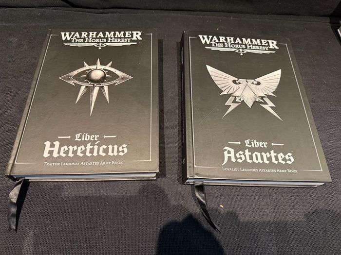 Horus Heresy Liber Hereticus & Liber Astartes 1st edition