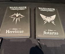Horus Heresy Liber Hereticus & Liber Astartes 1st edition