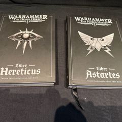 Horus Heresy Liber Hereticus & Liber Astartes 1st edition