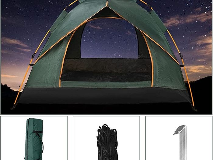 Hydraulic Dome Tent Canopy for Camping Automatic Waterproof Tents 3-4 Person Canopy Easy to Set up and package (FREE POSTAGE)