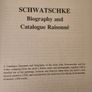 Schwatschke. Biography And Catalogue Raisonne. By Mary Robertson Large Volume Paperback In Good Condition. Image 7