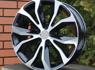 17" NX Type Black Alloy Wheels Honda Hyundai Kia Lexus Mazda Mitsubishi Nissan Renault Subaru Suzuki Toyota 5x114,3