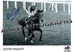 Lester Piggott Autograph