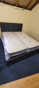 5ft Wallace bedframe and Zip & Link Pocket Mattress