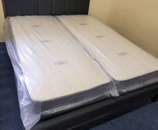 5ft Wallace bedframe and Zip & Link Pocket Mattress