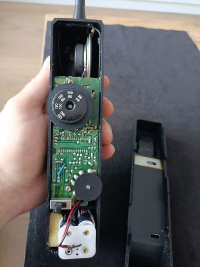 Vintage Novelty Brick Mobile Phone Shape Radio Rare Mw Am-fm-air Band