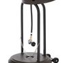 In/outdoor Black Radiant Heater, Patio heater 13.5 KW Sturdy Steel with Wheels Image 4