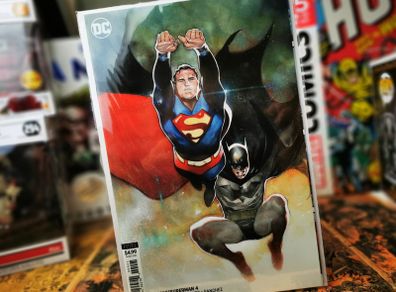 Batman Superman ! Issue #4 ! Rare Olivier Coipel Card Stock Variant Cover ! First Appearance of Secret Six ! 2020 ! by DC Comics !