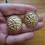 Vintage Round Earrings Image 3