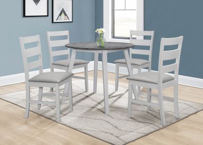 Alicante round dining set with 4 chairs