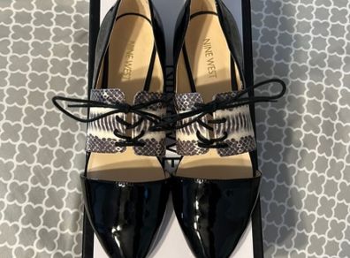 NineWest leather Flat shoes