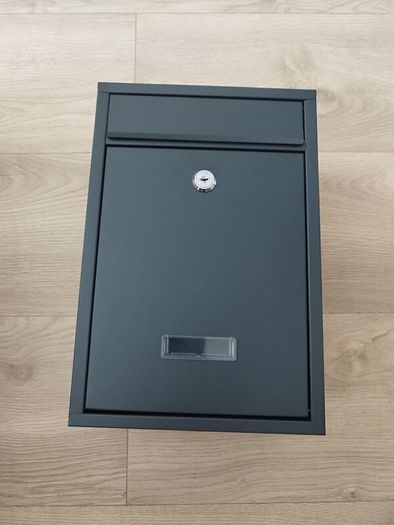 Steel Post Box Wall Mounted Mailbox Letterbox