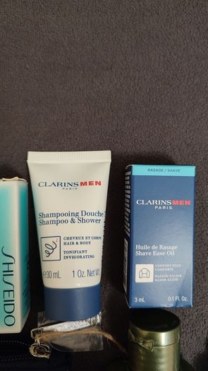 clarins origins shiseido beauty products