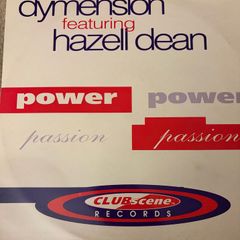 Dymension ft Hazell Dean Power & Passion 1994 12 inch Vinyl Clubscene