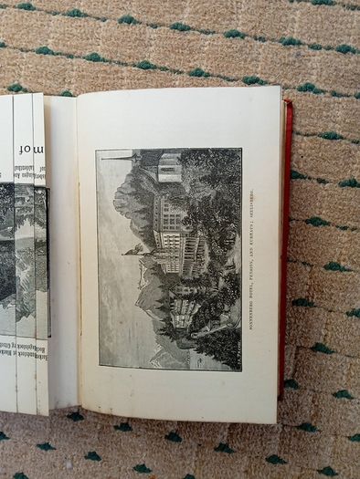 Vintage travel guide 1891. The tourists handbook to Switzerland by Robert Allbut