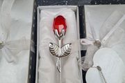 glass rose