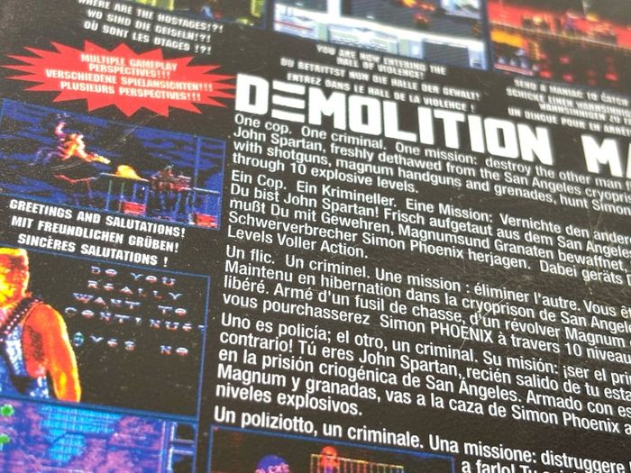 Demolition Man for Sega Mega Drive - Boxed