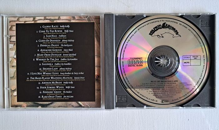 The Best Irish Ballads CD