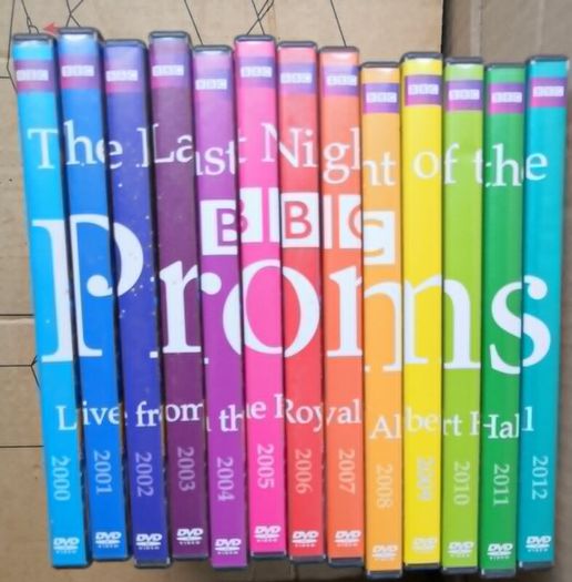 BBC Last Night of the Proms 2000 - 2012 DVDs (13 x DVDs)
