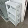 White shelving unit Image 2