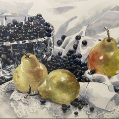 Pauline Doyle Watercolour - original & professionally framed