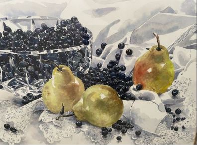 Pauline Doyle Watercolour - original & professionally framed