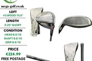 Taylormade Qi35 Max Lite #3 Wood 15.5 Degree / Airspeeder 50 Regular