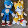 Sonic the Hedgehog plush toys Sonic Tails Eggman Image 2