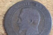 France 1853 BB, 10 Centimes Coin - free standard postage