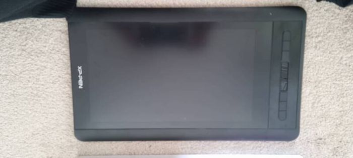 TaXP-PEN Artist 12 Graphic Tablet with 11.6 Inch Screen with Passive Stylus 8192 Levels with 6 Shortcuts and 1 Touch Bar Compatible with Windows and Mac