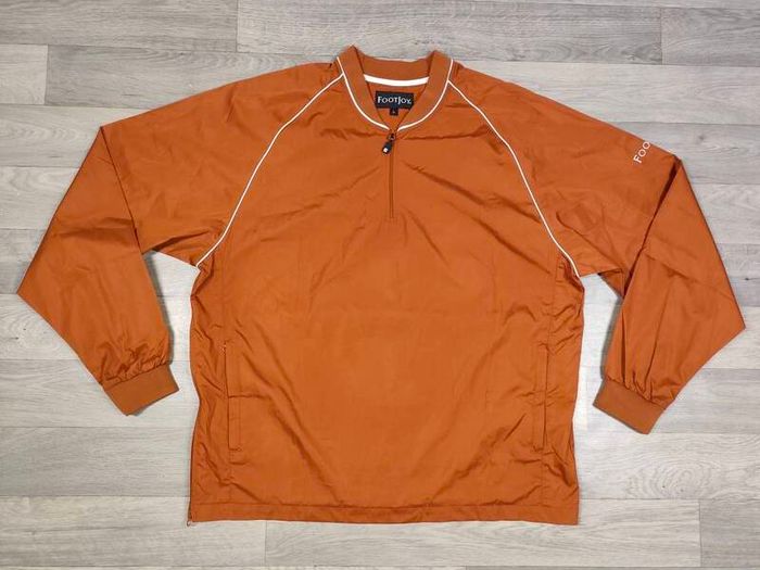 FootJoy FJ Half Zip Golf Windbreaker Jacket Jumper Mens Large
