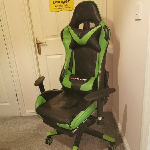 Green Gaming Chair good condition