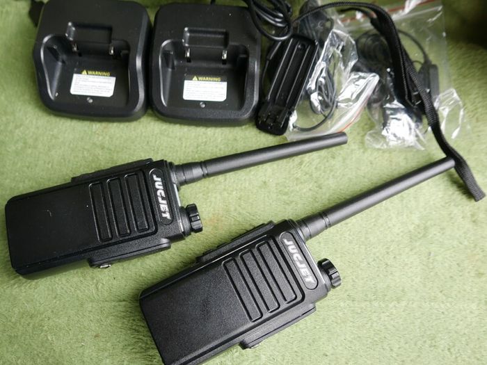 JUKJET Walkie Talkies, Two-Way Radio (VHF/UHF) FM W31 2PCS - W31 Two Way Radio for Adults