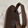 Antique French FM cast iron flat iron Image 2