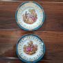 Antique pair of  Limogues ceramic plates Image 4