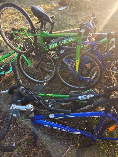 Job lot of bikes