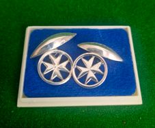 Vintage Maltese Cross Cufflinks