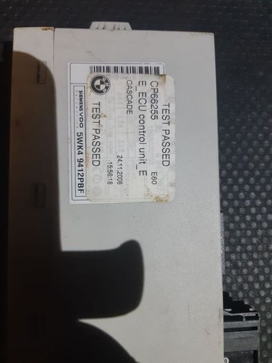 Controller  61.35-6943797 5WK49412PBF BMW Siemens