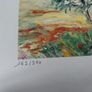 Limited edition lithograph Village Provencal by Marcel Belvisi Image 3