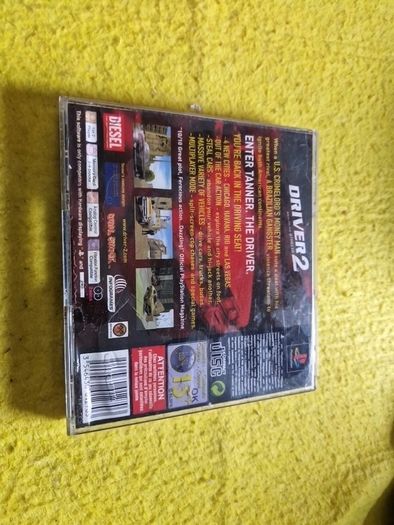 Driver 2 PlayStation1 Ps1 PlayStation2 Ps2 Games Original