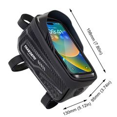 Bike Phone holder & bag for Top tube