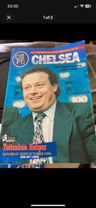 Chelsea v Tottenham 26th October 1996 Official Programme Matthew Harding Tribute