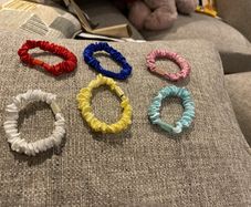 scrunchies satin