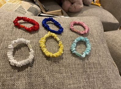 scrunchies satin