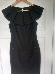 Ted Baker black dress with pockets
